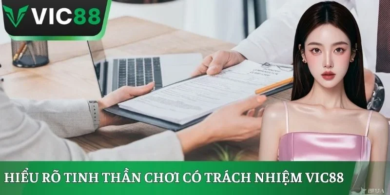 Hiểu rõ tinh thần chơi có trách nhiệm VIC88